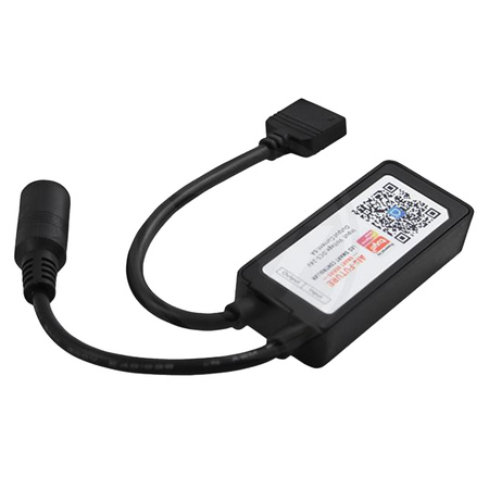 Ovladač pro RGBW WiFi SMART TUYA LED pásky 6A 5-24V 72W 144W Black LVT