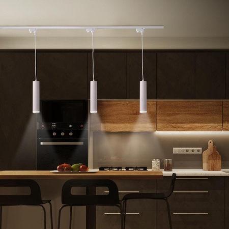 Závěsné svítidlo Paris White pro sběrnici GU10 POLUX