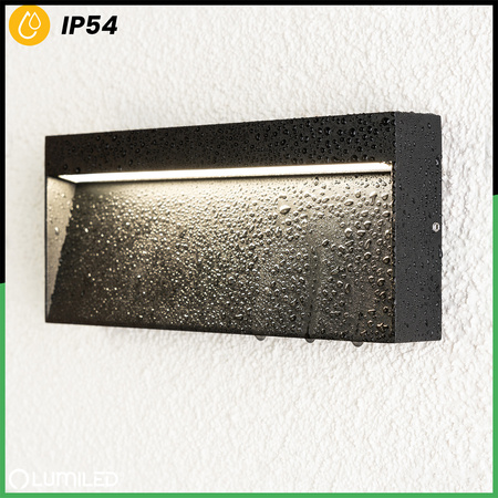 Zahradní nástěnná lampa 6W, IP54 PIVAR LUMILED