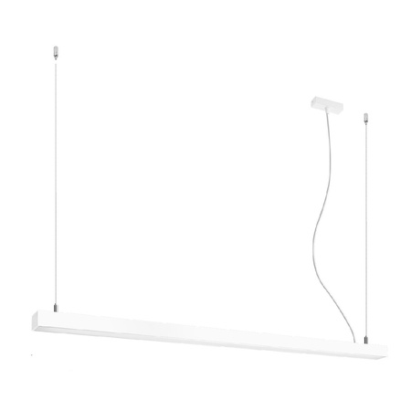 LED závěsné stropní svítidlo PINNE 39W 3000K Linear 150cm White SOLLUX