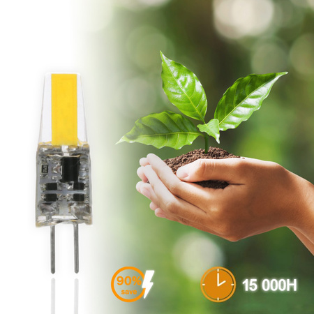 Žárovka LED G4, KAPSLE 3W = 30W 330lm 6500K Studená bílá 360° LUMILED