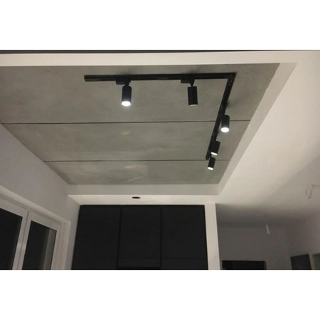 Lampa GU10 Black Track Light pro třífázové koleje