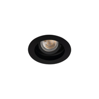 ARET GU10/GU5.3 Kruhové podhledové svítidlo Movable Black KANLUX