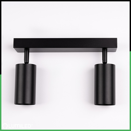 2x GU10 Stropní LED svítidlo, SPOT Reflektor Halogenová Úprava TABULA LUMILED