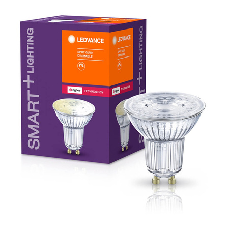 LED GU10 4.7W 350lm 2700K Teplá bílá LEDVANCE SMART+ ZigBee stmívatelná žárovka