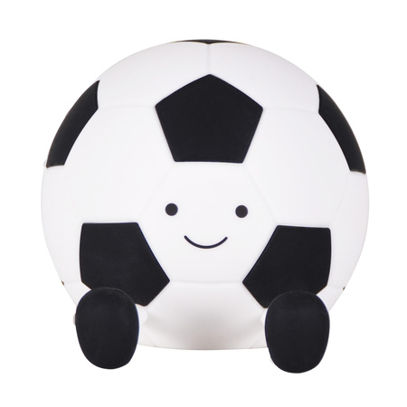 Dekorativní LED lampa 2W 3000K teplá bílá černá stmívatelná Fotbal Sanico Goldlux