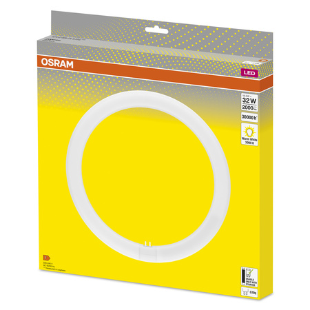 LED T9 Circular G10q 18,3W = 32W 2000lm 3000K teplá bílá 110° LED TUBE EM Osram
