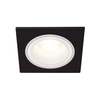 Halogenové bodové svítidlo LED GU5.3 GU10 Square White Black Feline Kanlux Flush Mount