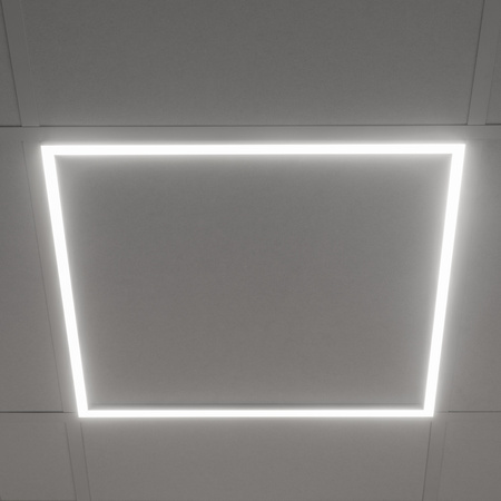 Osvětlovací rámeček LED lampa 60x60 32W 3800lm 4000K neutrální 90° UGR19 pod omítku bílá AVAR KANLUX