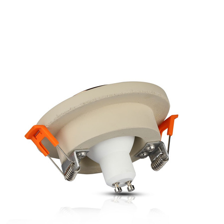 Zapuštěné stropní svítidlo GU10 Očko s kulatým bílým/růžovým zlatem VT-862 V-TAC - 5letá záruka