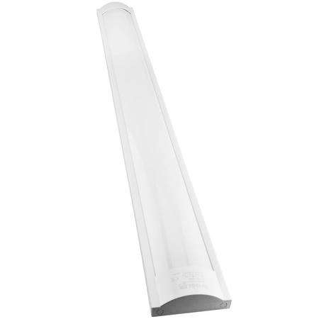 LED lampa BATTEN 48W 6500K 120CM WIDE 123cm Lineární garážové svítidlo s páskem