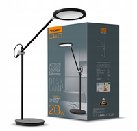 Stolní LED lampa VIDEX. stmívatelná 20W 4100K černá