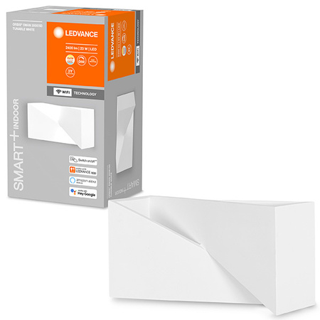 Nástěnné svítidlo SMART+ WIFI Chytré nástěnné svítidlo 23W ORBIS SWAN 30 cmx15 cm BÍLÁ LEDVANCE