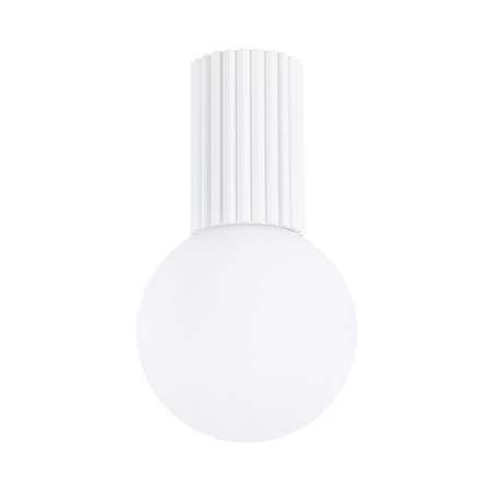Koupelnové stropní svítidlo G9 Round White Modern Matte IP44 Halo Sollux
