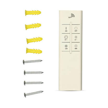 LED stropní svítidlo 80W CCT stmívatelné dálkovým ovládáním SOFT LIGHTS VT-7753 V-TAC