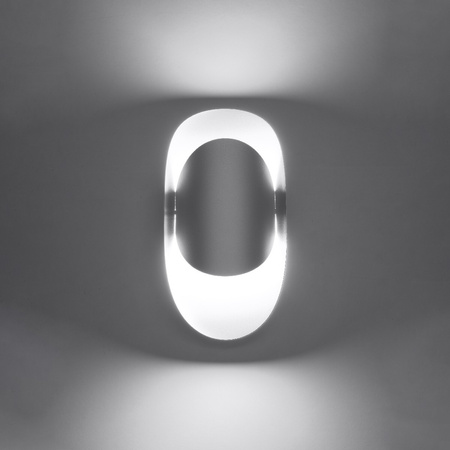 LED TEAR G9 nástěnné svítidlo Top Oval White SOLLUX