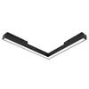 LED Line 10W 4000K Magnetic Rail Light MAGNETIC TRACK Milagro Corner Black