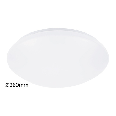 Plafond LED stropní svítidlo pro povrchovou montáž 12W 900lm 4000K bílá Industrial Lucas Rabalux