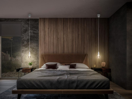 E27 závěsné stropní svítidlo bílé Vintage 1906 kyvadlo Ledvance