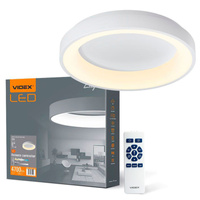 Plafond LED stropní svítidlo pro povrchovou montáž 72W 7500lm 2700-6000K CCT White Stmívatelné + dálkové ovládání EDGE Videx
