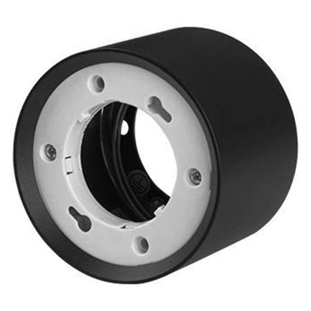 Přisazené LED SINO halogenové stropní svítidlo GX53 kulatá trubice černá