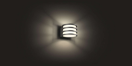 Philips HUE LUCCA Venkovní nástěnné svítidlo E27 9.5W 17401/93/P0