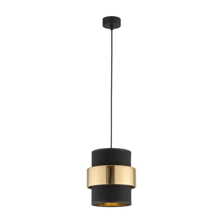 Stropní závěsné svítidlo CALISTO černo-zlaté moderní E27 4377 TK Lighting
