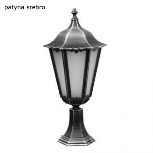 Venkovní stojací zahradní lampa POST Retro Maxi K 4011/1 BD E27 65cm Su-Ma