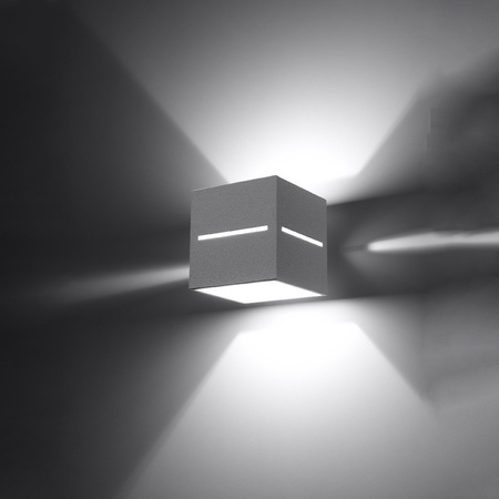 Nástěnné svítidlo LOBO G9 Cube Up-Down Modern White SOLLUX