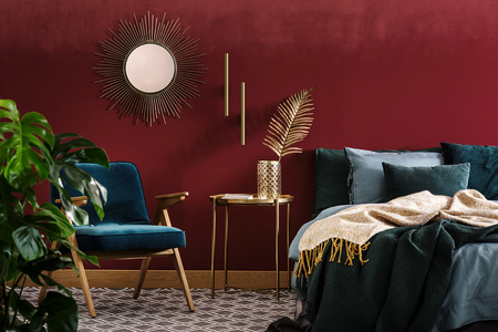 Nástěnné svítidlo na povrch 2x G9 Gold Modern LASER WALL 10562 Nowodvorski