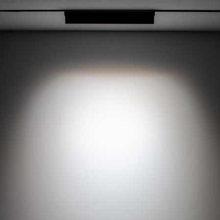 Přípojnicový reflektor 1 fáze LED 15W 1400lm 4000K neutrální černá Moderní LVM FOCUS OUT 10645 Nowodvorski