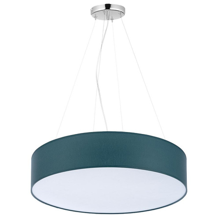 Minimalistické závěsné stropní svítidlo RONDO Chrome Green and White 4xE27 1037 TK Lighting