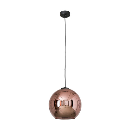 POLARIS 9058 Nowodvorski Stropní svítidlo Měď E27 Závěsná koule Ocel+Sklo ?25 cm Moderní
