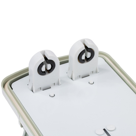 Hermetické Prachotěsné svítidlo 2x T8, G13 IP65 150cm + LED Trubice 25W 6500K LUMILED