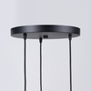 BRINA Závěsné stropní svítidlo 3P 3xG9 černé Moderní SOLLUX