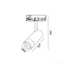 LED reflektor 30W 2700lm CCT 60° bílá CRI90 Nextrack Vision Kobi