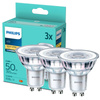 3x LED žárovka GU10 4.6W = 50W 355lm 2700K Teplá bílá 36° PHILIPS
