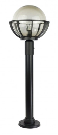 Venkovní stojící zahradní lampa POST Koule s košem 250 K 5002/2/KPO 250 E27 90cm Su-Ma
