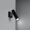 LED DIREZIONE GU10 Nástěnné svítidlo Moving black SOLLUX