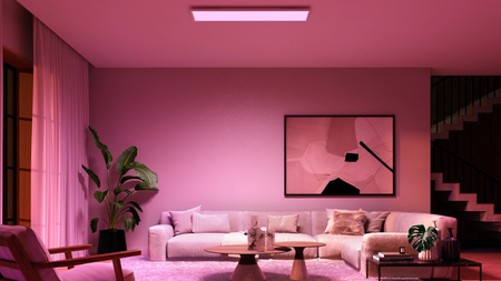 LED panel Povrchové stropní svítidlo 120x30 cm 60W 4150lm IP20 Bílá a barevná Ambiance RGB + TW White Smart SMART Zigbee Bluetooth Surimu Philips HUE