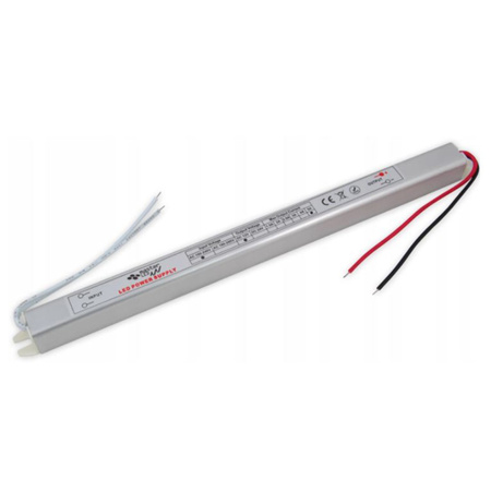 Úzký nábytkový napájecí zdroj 12V DC 60W 5A Ultra SLIM pro LED pásky IP20