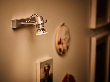 Sada 6x LED halogenová žárovka GU10 PAR16 4,6W = 50W 355lm 2700K Teplá 36° PHILIPS