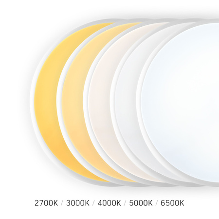 Plafond LED stropní svítidlo pro povrchovou montáž 30W 3000lm 6500K studená bílá Videx