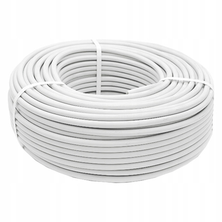 Drátový kabel YTDY 6x0.5mm Interkom Alarm Bílý 1m ELEKTROKABEL