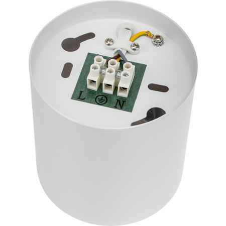 Přisazené svítidlo HALOGEN Aluminium White SPOT TUBE 10cm pro LED GU10 Bellalux