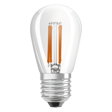 LED žárovka ST45 E27 4,8W = 33W 360lm 2200K teplá bílá 320° stmívatelná retrofit žárovka CLASSIC Osram