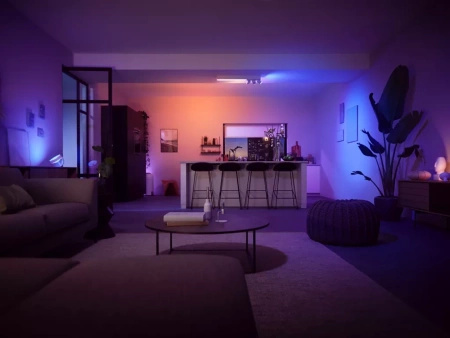LED reflektorové stropní svítidlo 48,6 W 3700 lm IP20 bílé a barevné RGB + TW White Smart SMART Zigbee Bluetooth Centris Philips HUE