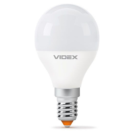 LED žárovka E14 G45 Ball 7W = 50W 630lm 4000K Neutral 240° Videx