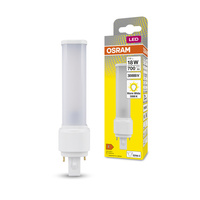 LED zářivka G24d-2 7W = 18W 700lm 3000K Warm 120° DULUX LED D EM & AC Osram