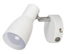 Nástěnné bodové svítidlo E27 White Minimalist Ebony 6025 Rabalux